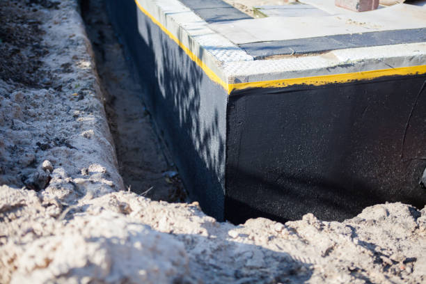 Professional Vapor Barrier Installation technician working in Allendale, NJ